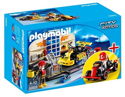 Playmobil 6869 Starter Sets Go kart race team