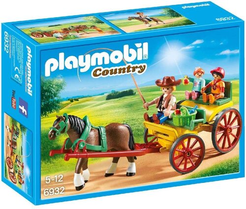 Playmobil 6932 CALESSE CON CAVALLO