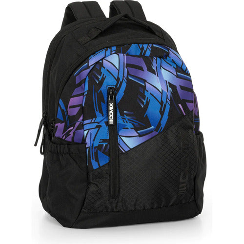 SCUOLA 70506SU Zaino Urban COMIX Tween Nero/Blu
