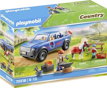 Playmobil 70518 maniscalco con pickup