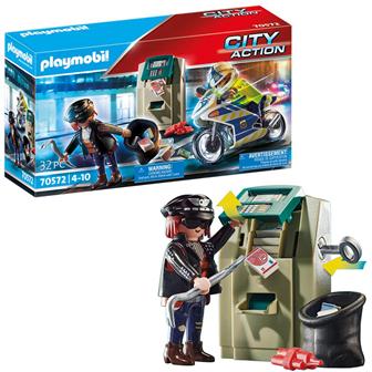 Playmobil 70572 POLIZIOTTO IN MOTO E LADRO