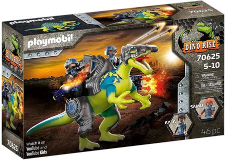 Playmobil 70625 SPINOSAURO: POTERE DELLA DOPPIA DIFESA