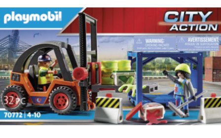 Playmobil 70772 Operai con muletto