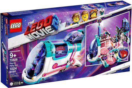 Lego Movie 2 70828 Il party bus Pop-Up