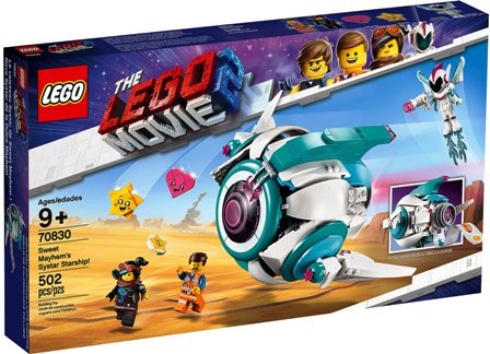 Lego Movie 2 70830 L'astronave Sorellare di Dolce Sconquasso
