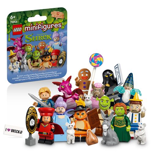 Lego minifigures 21370 serie shrek