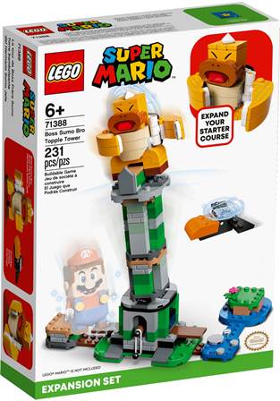 Lego Super Mario 71388 Torre del Boss Sumo Bros