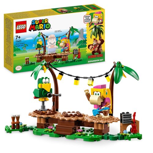 LEGO SUPER MARIO 71421 PACK DI ESPANSIONE CONCERTO NELLA GIUNGLA DIXIE KONG