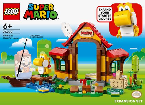 LEGO SUPER MARIO 71422 PACK DI ESPANSIONE PICNIC ALLA CASA DI MARIO