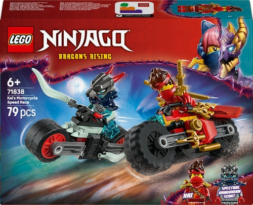 LEGO NINJAGO 71838 GARA DI VELOCITÀ SULLA MOTO DI KAI