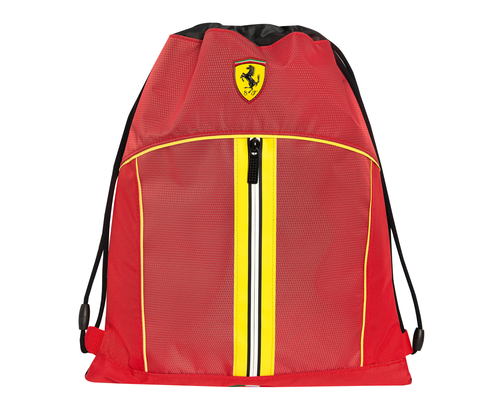 SCUOLA 72000 ZAINO COULISSE CON TASCA FERRARI