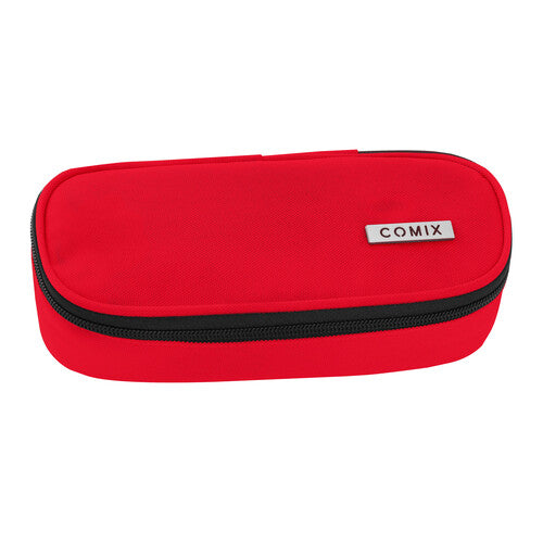 SCUOLA 73829RO ASTUCCIO OVALE ROSSO COMIX
