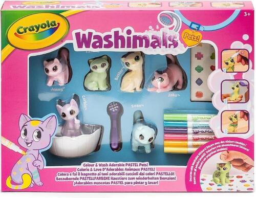 74-7515 WASHIMALS PETS - SET ATTIVITA' CON ADESIVI
