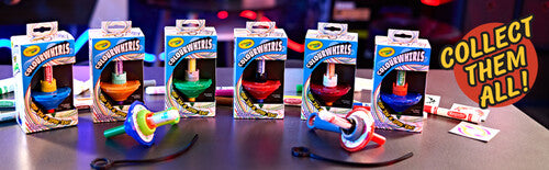 74-7649 TROTTOLE CHE COLORANO COLORWHIRLS SINGOLO,ASS.TO