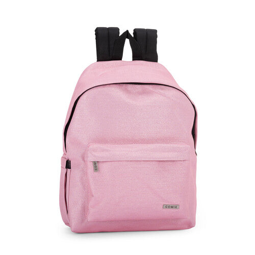 SCUOLA 74118LR ZAINO AMERICANO LUREX ROSA COMIX