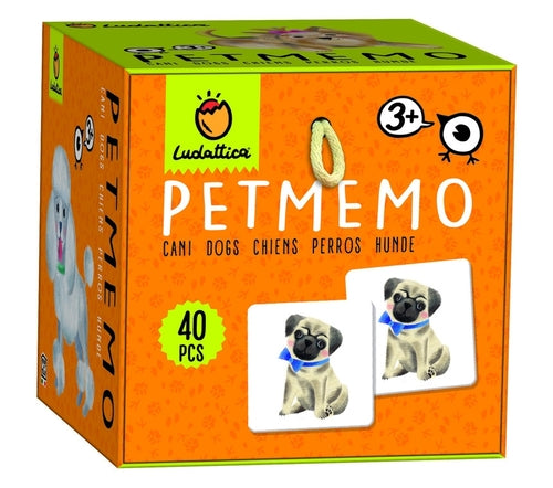 EDUCATIVO 74952 LUDATTICA PETMEMO CANI