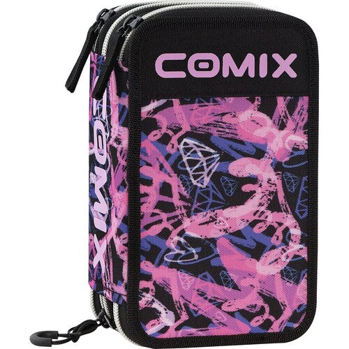 SCUOLA 75036PR ASTUCCIO 3 ZIP COMIX WBS 2.0 PRINCESS