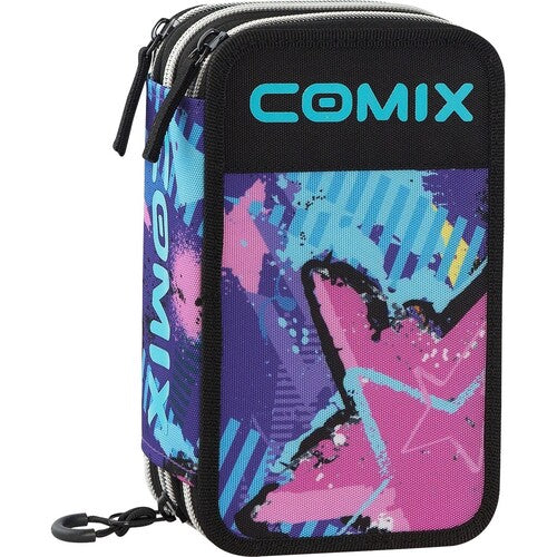 SCUOLA 75036TA ASTUCCIO 3 ZIP COMIX WBS 2.0 TALENT