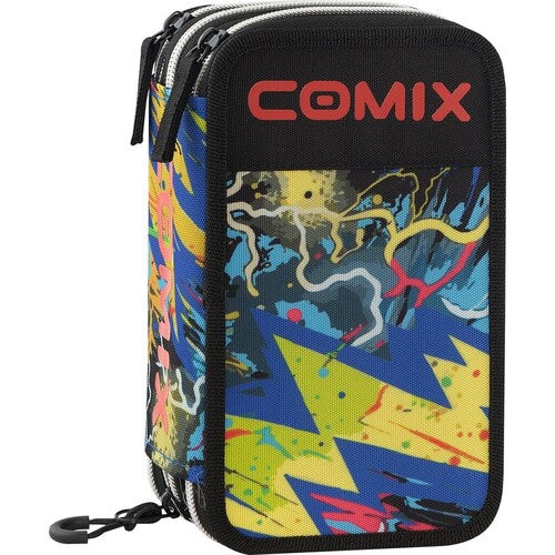 SCUOLA 75036TH ASTUCCIO 3 ZIP COMIX WBS 2.0 THUNDER