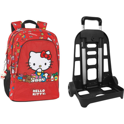 SCUOLA 75555 ZAINO ORG.TROLLEY STACC. HELLO KITTY