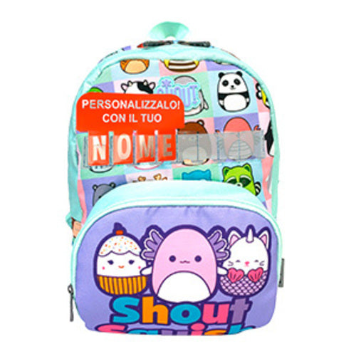 SCUOLA 75642 ZAINO KIDS C/TASCA TERMICA SHOUT SQUISH