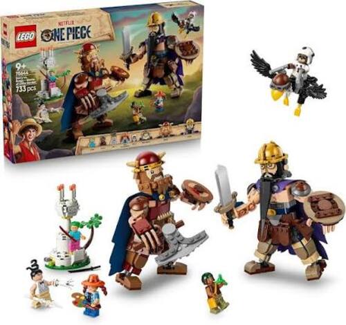 Lego One Piece 75644 Dori contro Brogi-Giganti di Little Garden