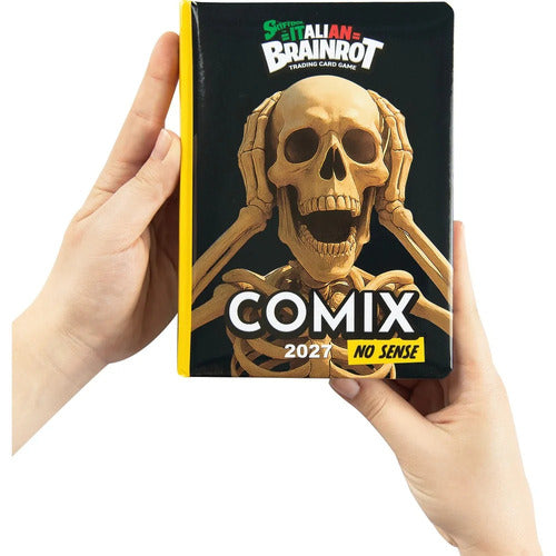 SCUOLA 75841SK DIARIO STD 13M COMIX LTD SKELETON CARD SK IT.BRAINROT