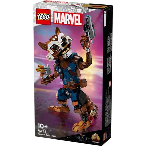 Lego Marvel Super Heroes 76282 Rocket e Baby Groot