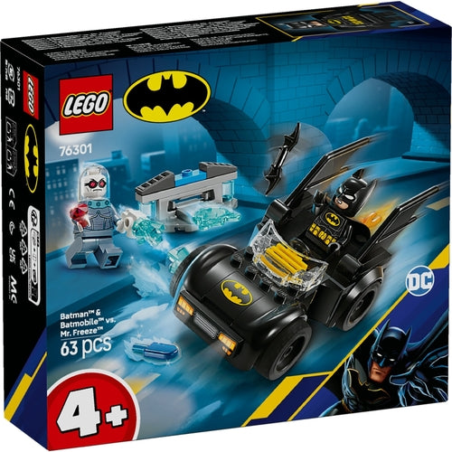 Lego Dc Comics 76301 Batman e Batmobile contro Mr.Freeze