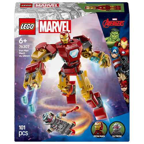 Lego Marvel 76307 Mech di Iron man contro Ultron