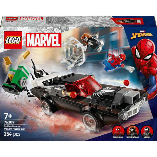 Lego Marvel 76309 Spider man contro Muscle Car di Venom