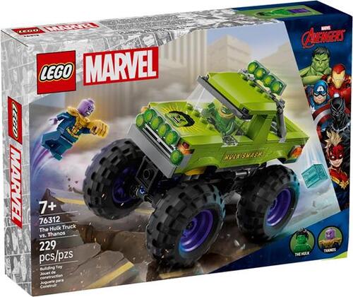 Lego Marvel Super Heroes 76312 Truck hulk contro Thanos