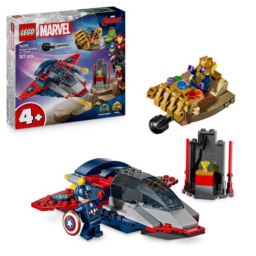 LEGO SUPER HEROES 76319 CAPTAIN AMERICA CONTRO THANOS