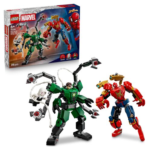 Lego Super Heroes 76338 Battaglia Spiderman vs. Doc Hock