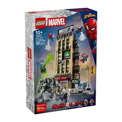 Lego Super Heroes 76342 Spiderman vs. Mysterio: il daily bugle