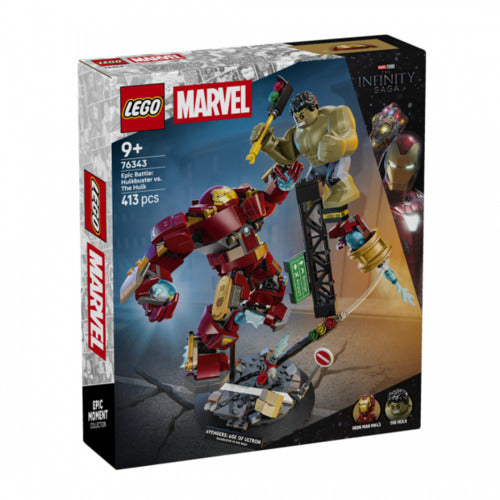 LEGO SUPER HEROES MARVEL 76343 BATTAGLIA EPICA: HULKBUSTER VS HULK