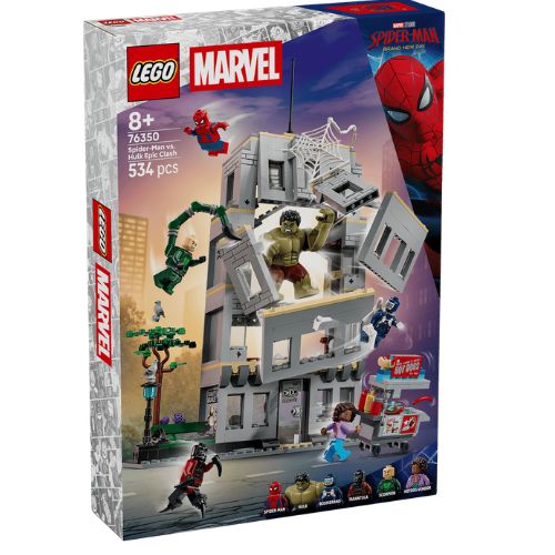 Lego Super Heroes 76350 Scontro epico: Spiderman vs Hulk