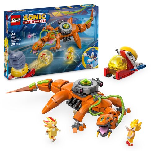 LEGO SONIC 77003 SUPER SHADOW VS. BIOLIZARD