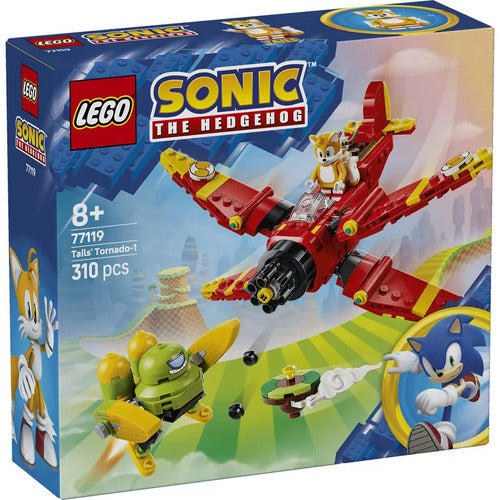 Lego Sonic 77119 Tornado-1 di tails