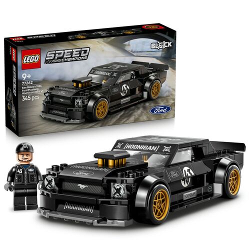 Lego Speed Champions 77262 Ford Mustang'65 Hoonicorn V1 di Ken Block
