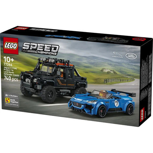 Lego Speed Champions 77264 Jaguar project e e land rover