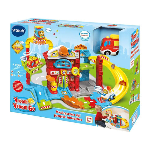 PRIMA INFANZIA 80-503907-007 VROOM VROOM GO-MAXI CASERMA DEI POMPIERI