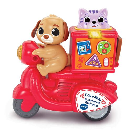 PRIMA INFANZIA 80-586607-007 Bau e miao , scooterino fa