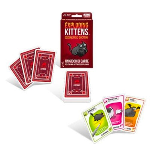 GIOCO DI SOCIETA' 8623 EXPLODING KITTENS EDIZ.PER 2 GIOCATORI