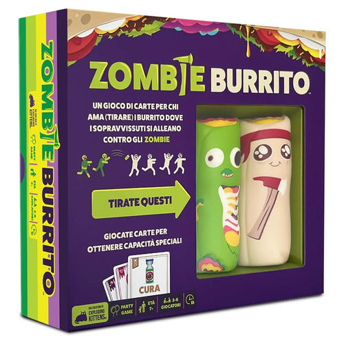 GIOCO DI SOCIETA' 8662 Zombie Burrito