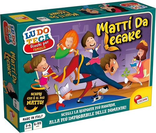 GIOCO DI SOCIETA' 88942 LUDOTECA MATTI DA LEGARE