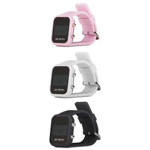 TEMPO LIBERO 900102602-000 OROLOGIO DIGITALE SEVEN SINGOLO - 3 VARIANTI