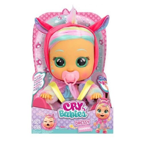 904132 BAMBOLA CRY BABIES DRESSY FANTASY AST.3