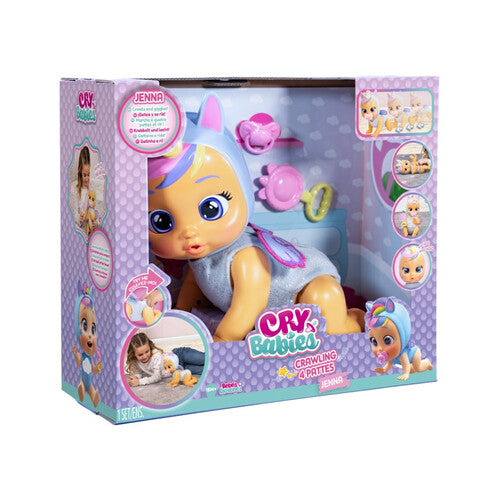 911345 BAMBOLA CRY BABIES CRAWLING JENNA
