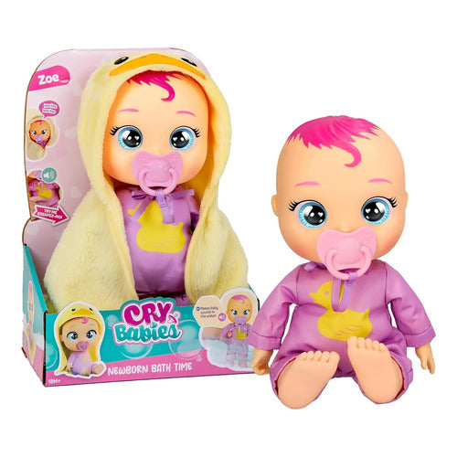 921450 BAMBOLA CRY BABIES NEWBORN BATH TIME ZOE